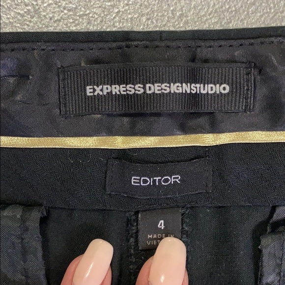 Size 4 Express Design Studio- Editor Pant - Picture 1 of 3